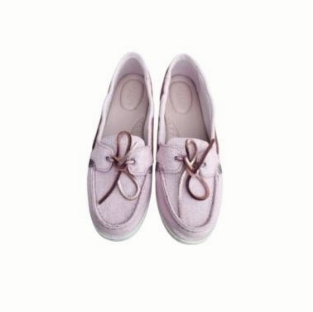 Sperry Topsider Starfish Rose Pink Boat Slip On Casual Sun Loafer Shoe Women 9.5 - Picture 5 of 14